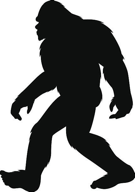 Download 520 Royalty Free Bigfoot Silhouette Vector Images. . Bigfoot vector